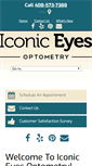 Mobile Screenshot of iconic-eyes.com
